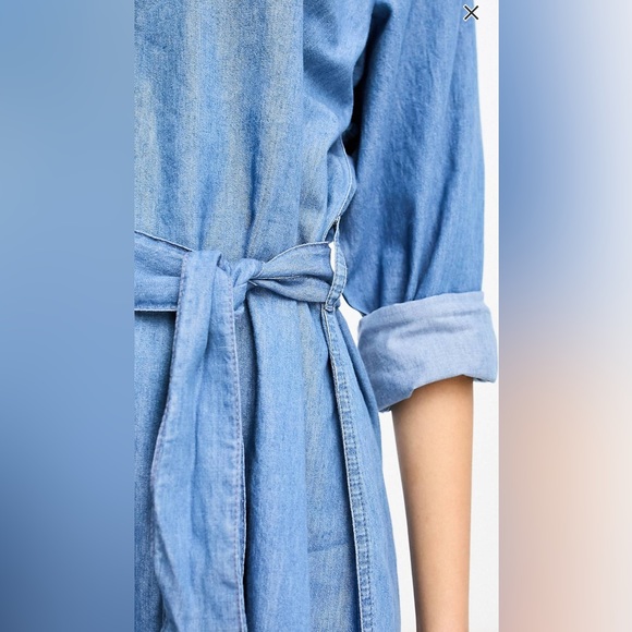 ASOS Denim Shirt Dress - Picture 4 of 4